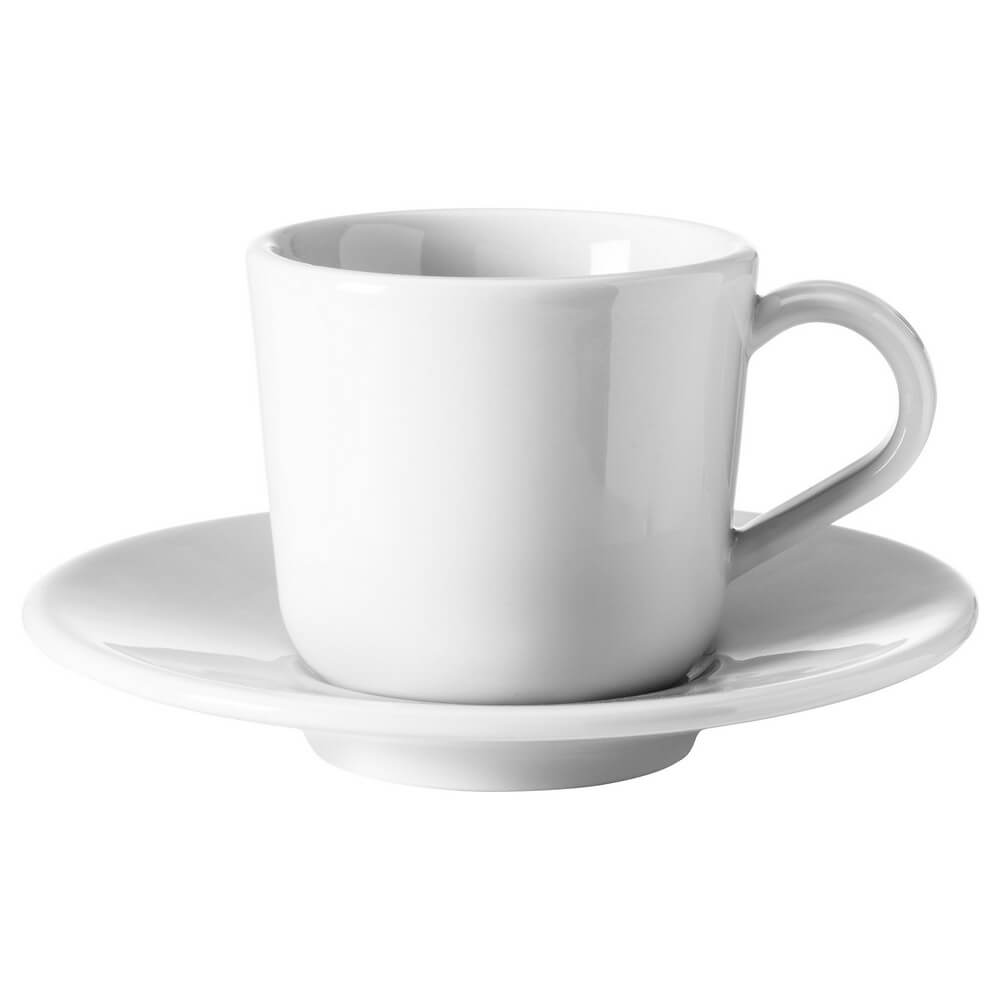 Чашка для кофе эспрессо с блюдцем ИКЕА/365+