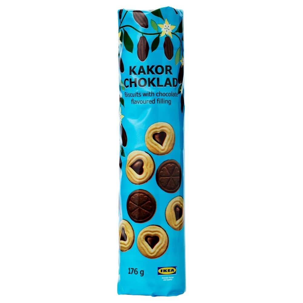 Печенье с шоколадным наполнителем KAKOR CHOKLAD