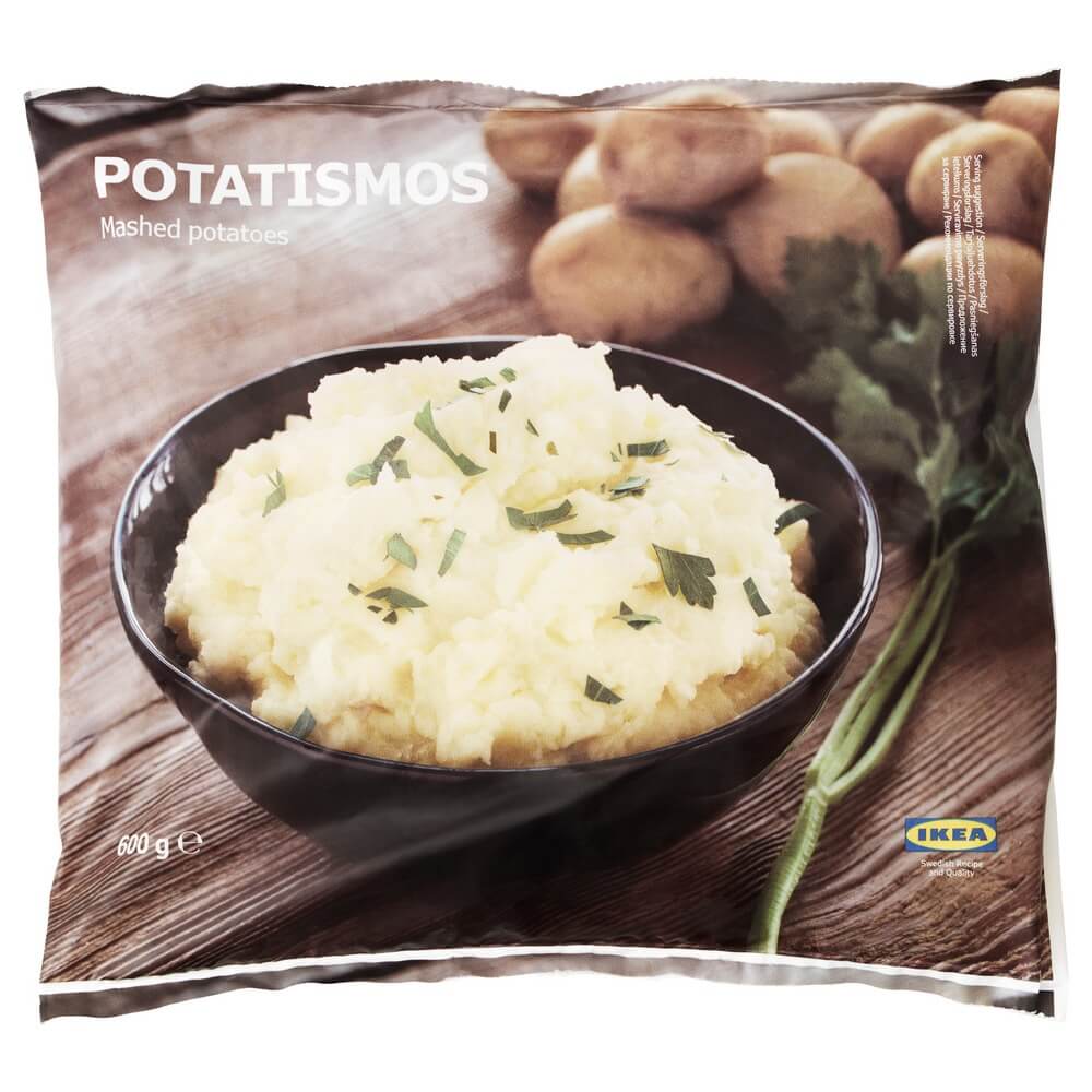 Замороженное картофельное пюре POTATISMOS